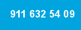 911 632 54 09